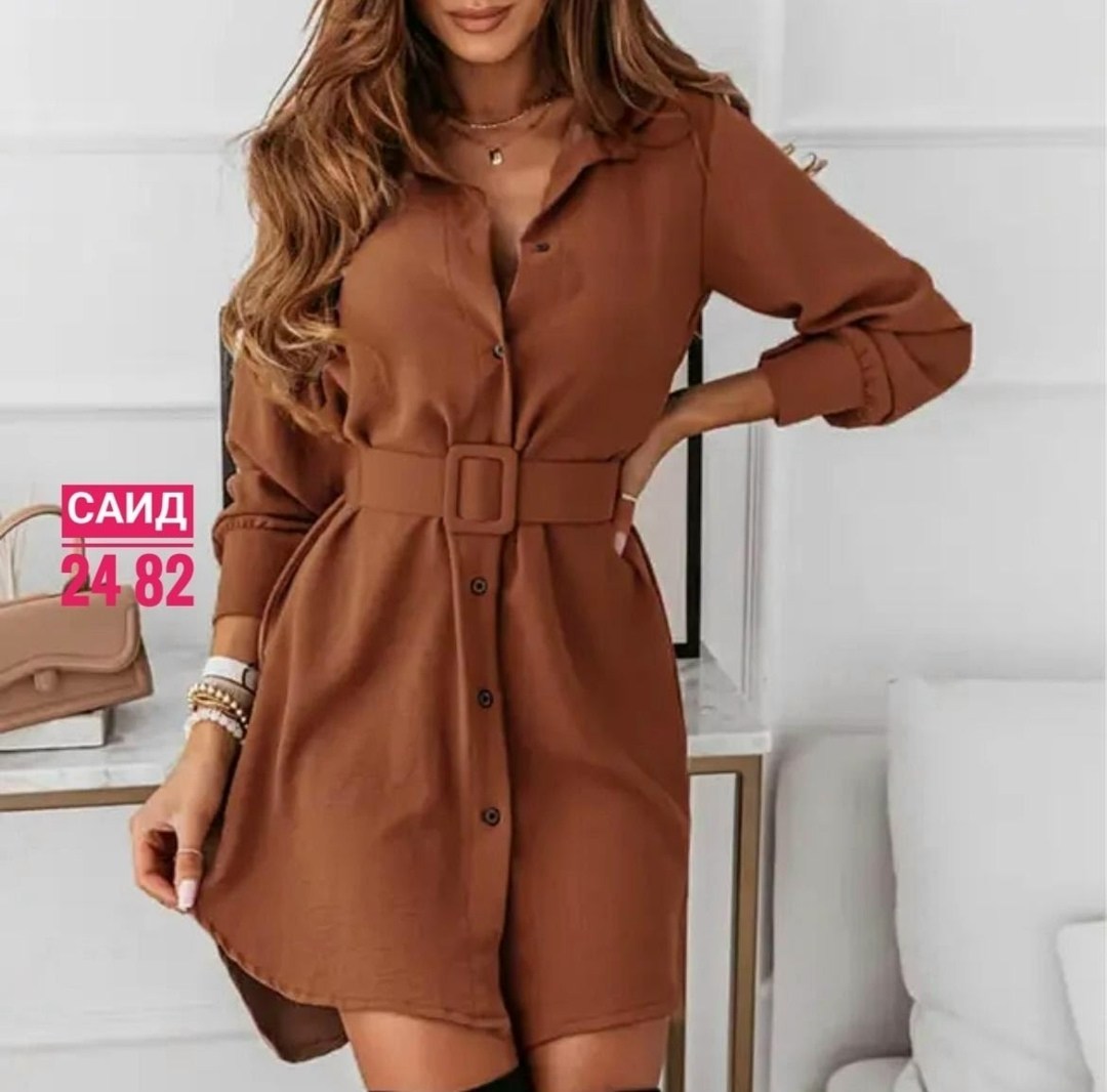 платье с отложным воротником,женское платье рубашка,платье рубашка с поясом,платье рубашка,платье рубашка с длинными рукавами