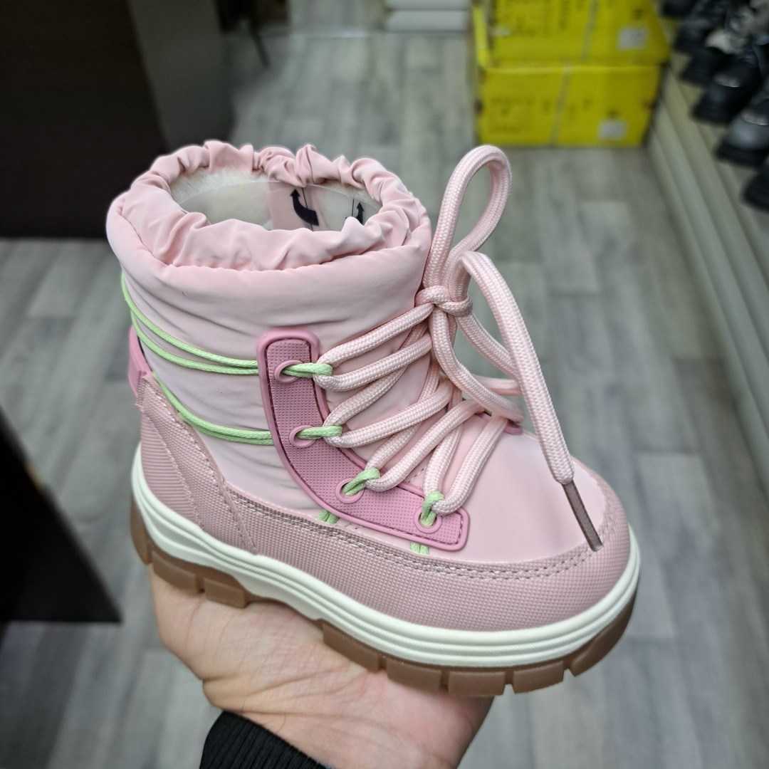 сапоги зимние для девочки детские высокие сапожки дутики крошка by osmon,дутики,,детские дутые зимние сапоги для девочки,сапожки зимние для девочки