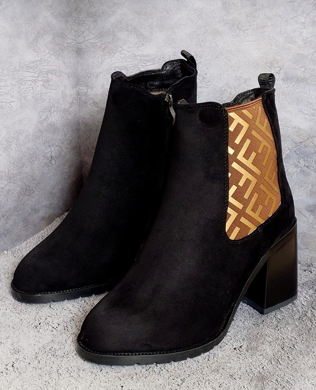 ,женские ботильоны,замшевые ботильоны,женская ,полусапожки