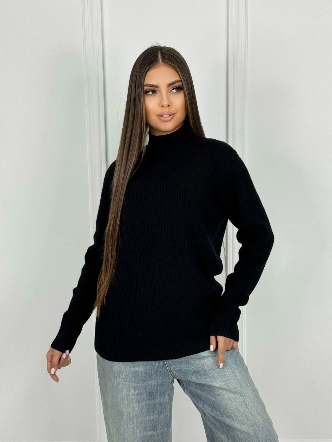 свитер женский белый,свитер женский,вязаные свитера женские,свитер с горлом,свитер