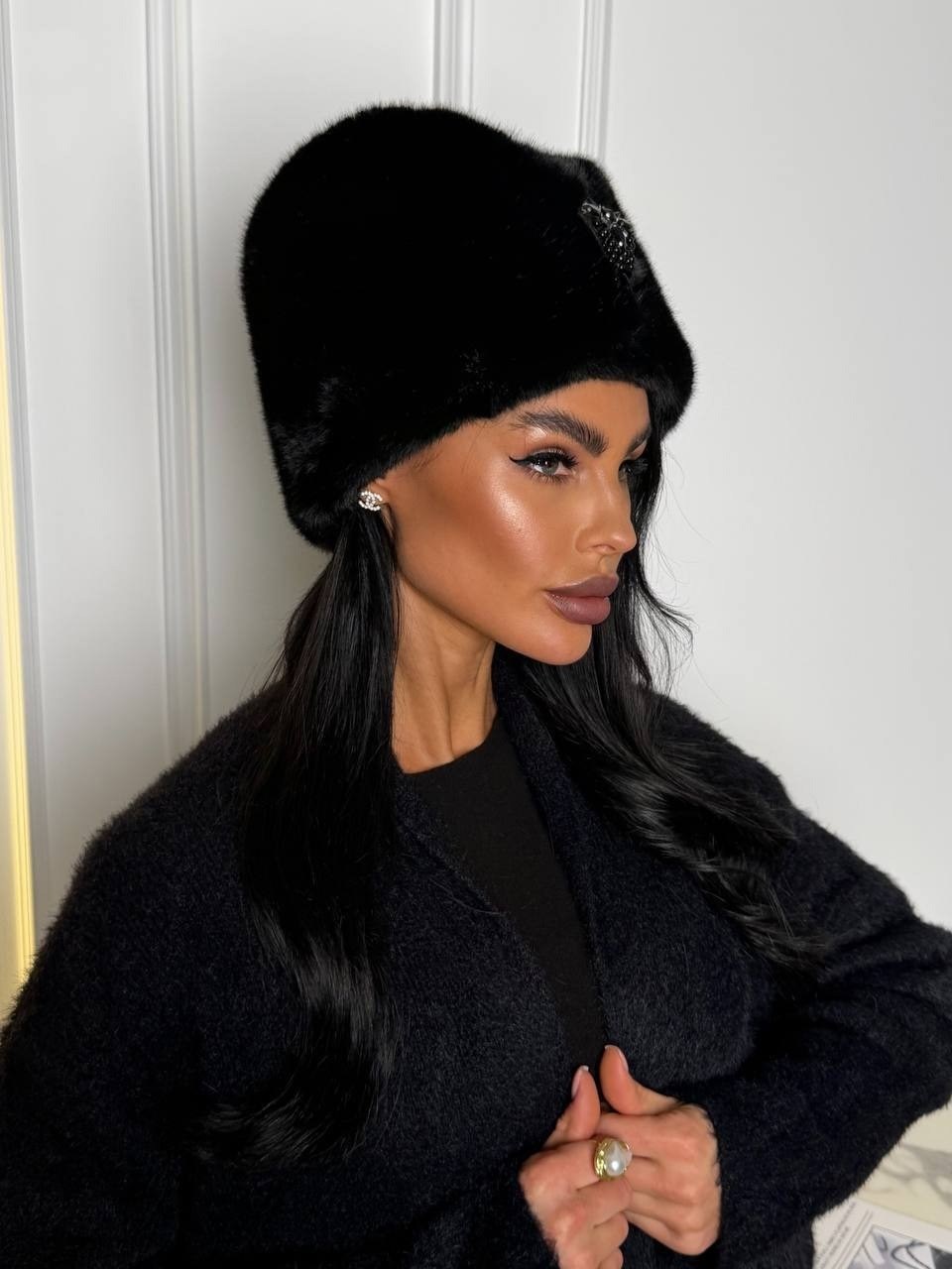 меховая шапка,шапка женская меховая,шапка женская,стильная шапка,женские меховые