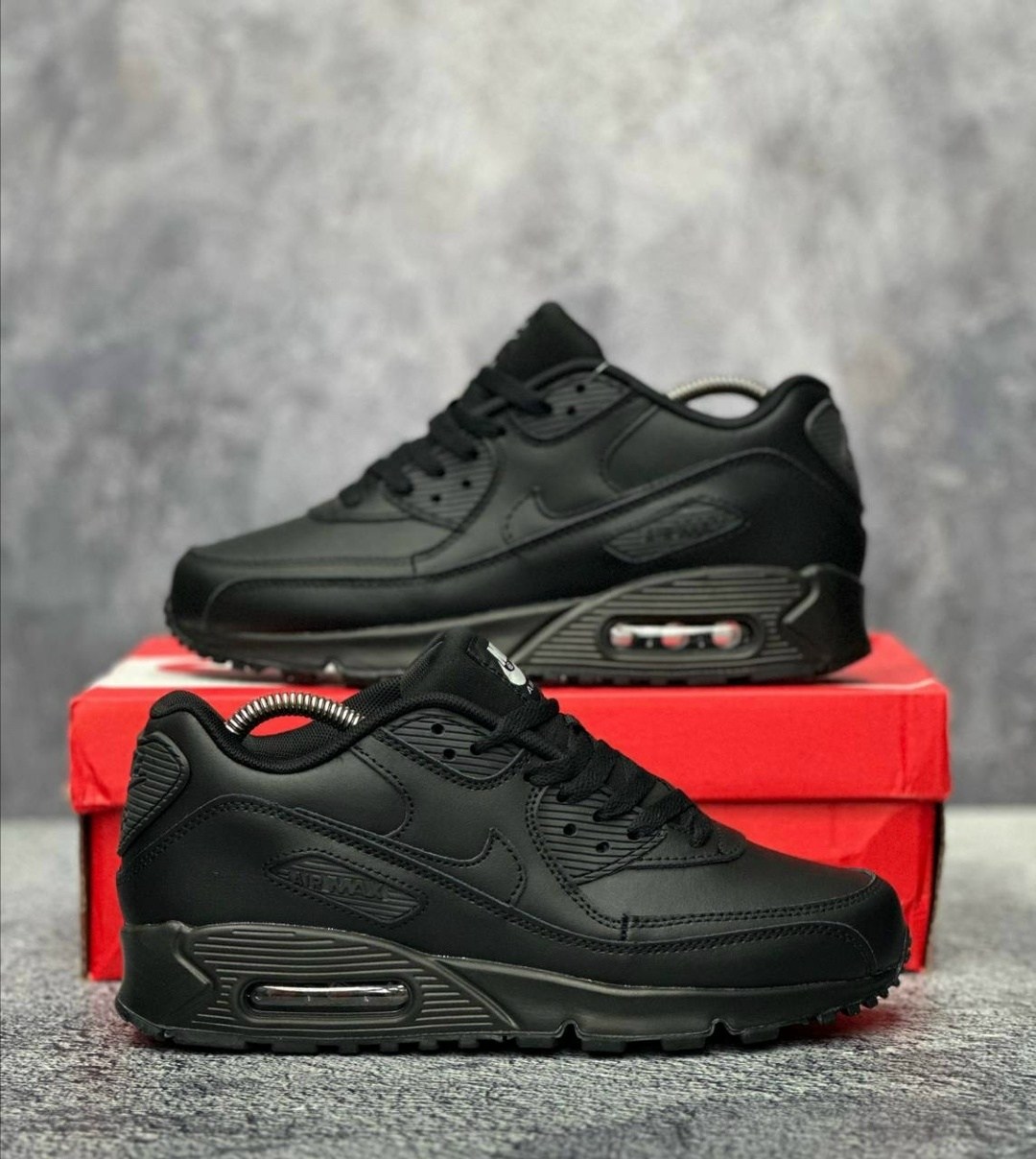 nike air max 90 leather,nike air max 90 black,кроссовки nike air max 90 leather black,nike air max 90 черные,кроссовки nike air max 90 leather
