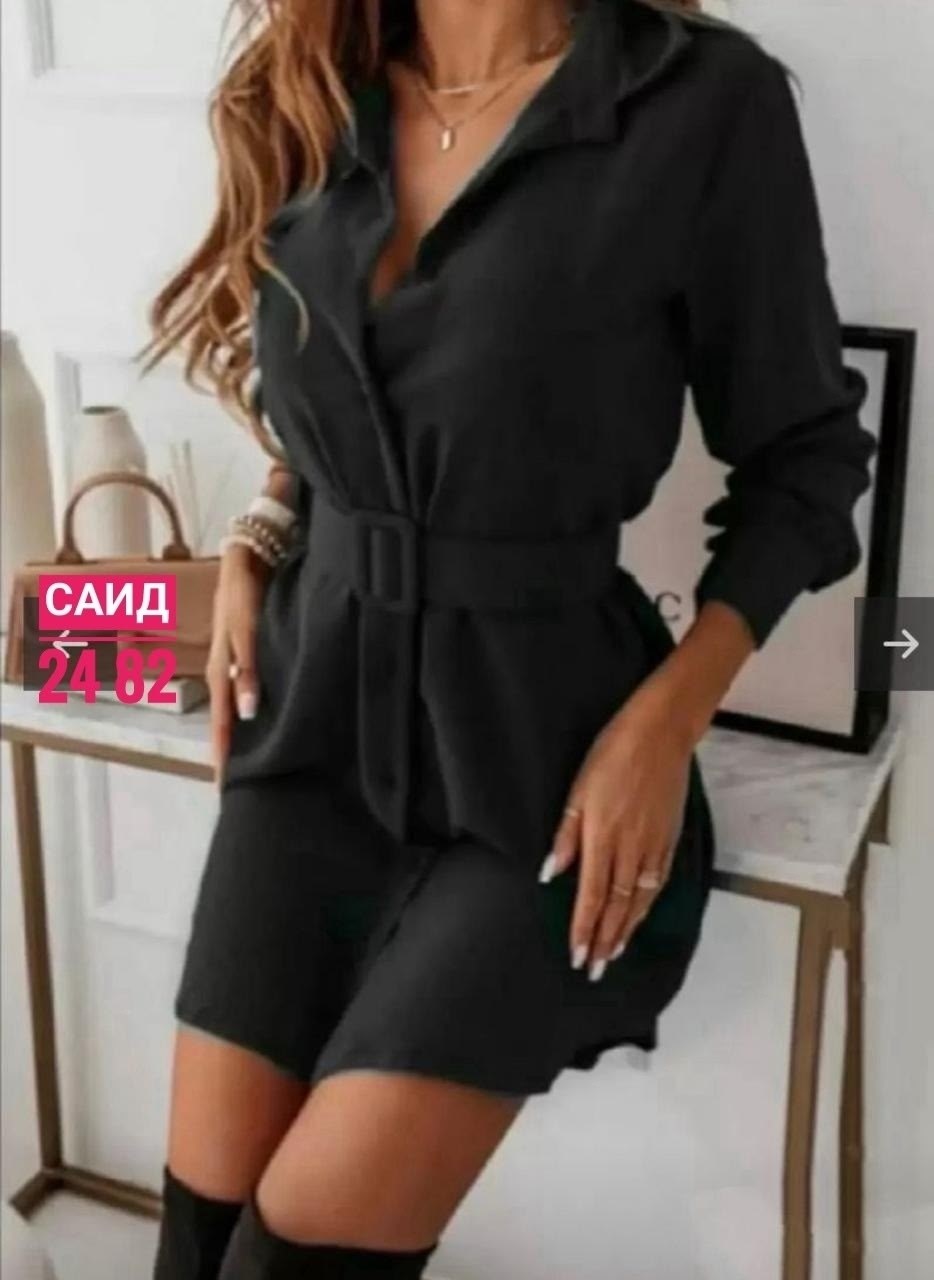 платье с отложным воротником,женское платье рубашка,платье рубашка с поясом,платье рубашка,платье рубашка с длинными рукавами