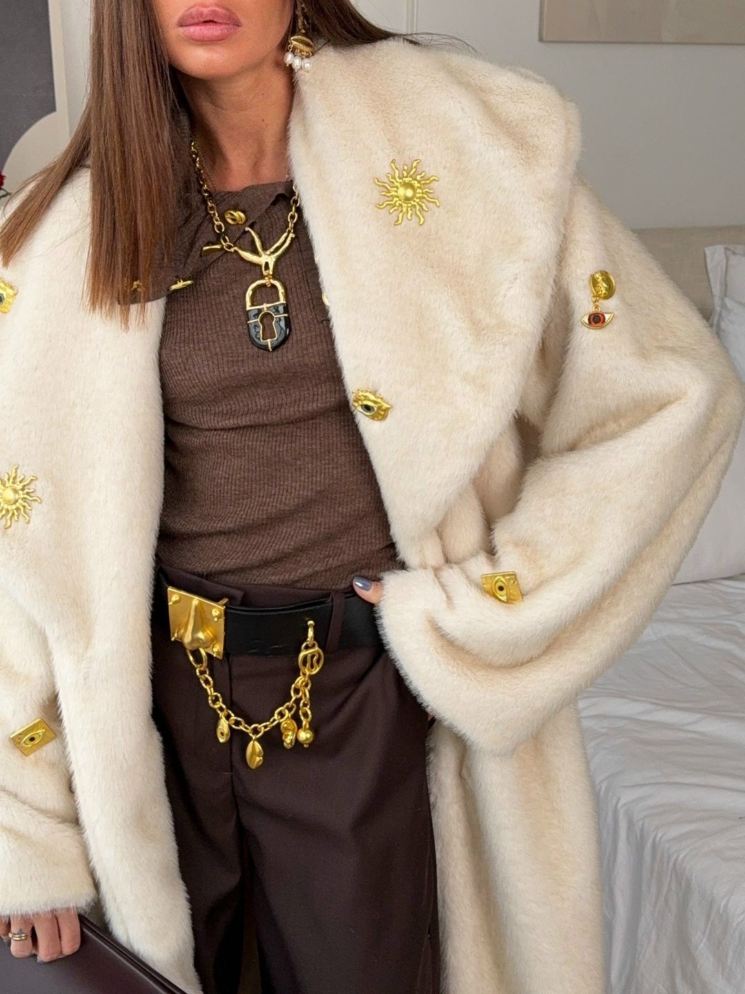 модное пальто,меховое пальто,мода стиль,мода модная