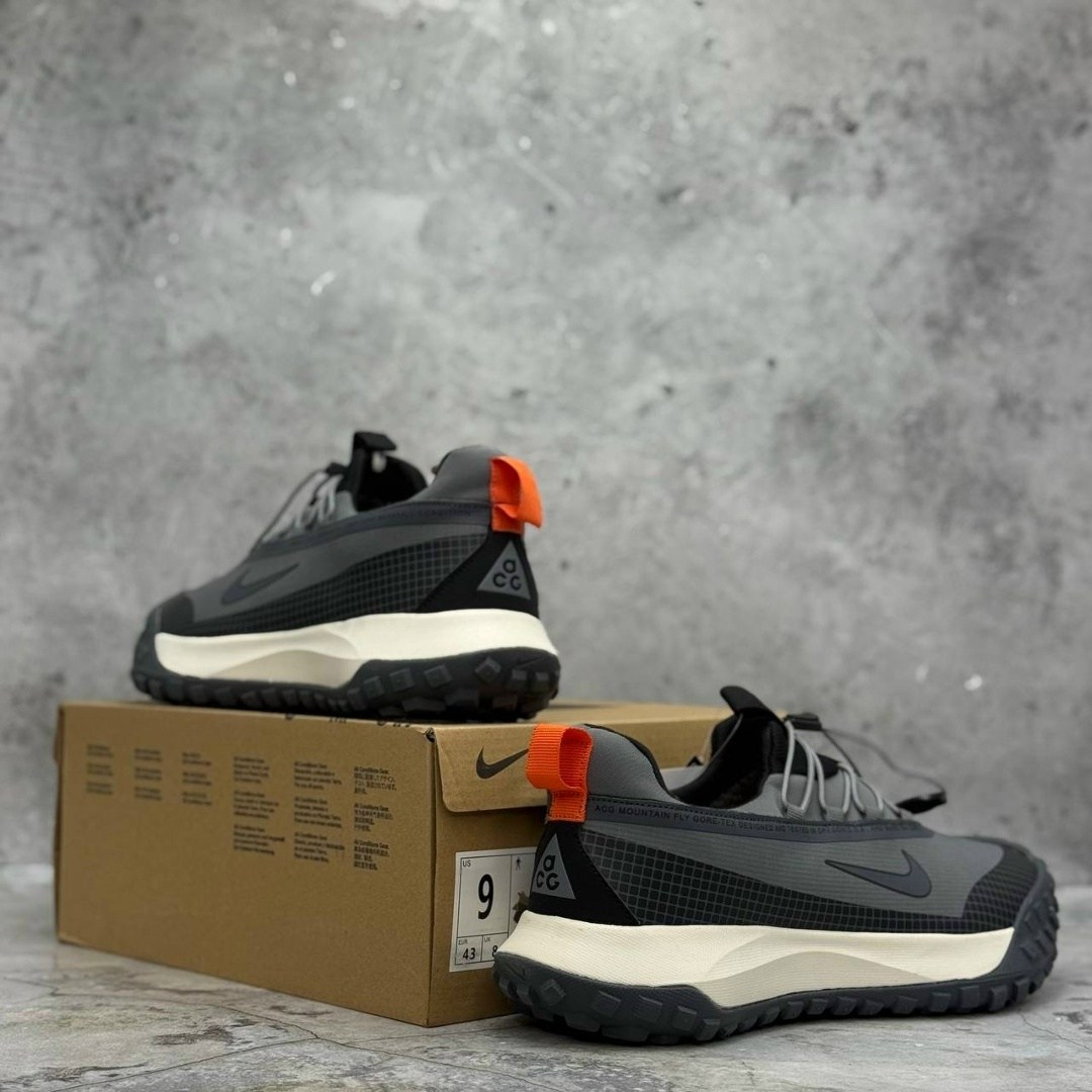 кроссовки nike acg mountain fly low,мужские кроссовки nike acg mountain fly low,кроссовки nike acg,nike acg mountain fly low серые текстиль мужские,кроссовки nike acg mountain fly gtx black