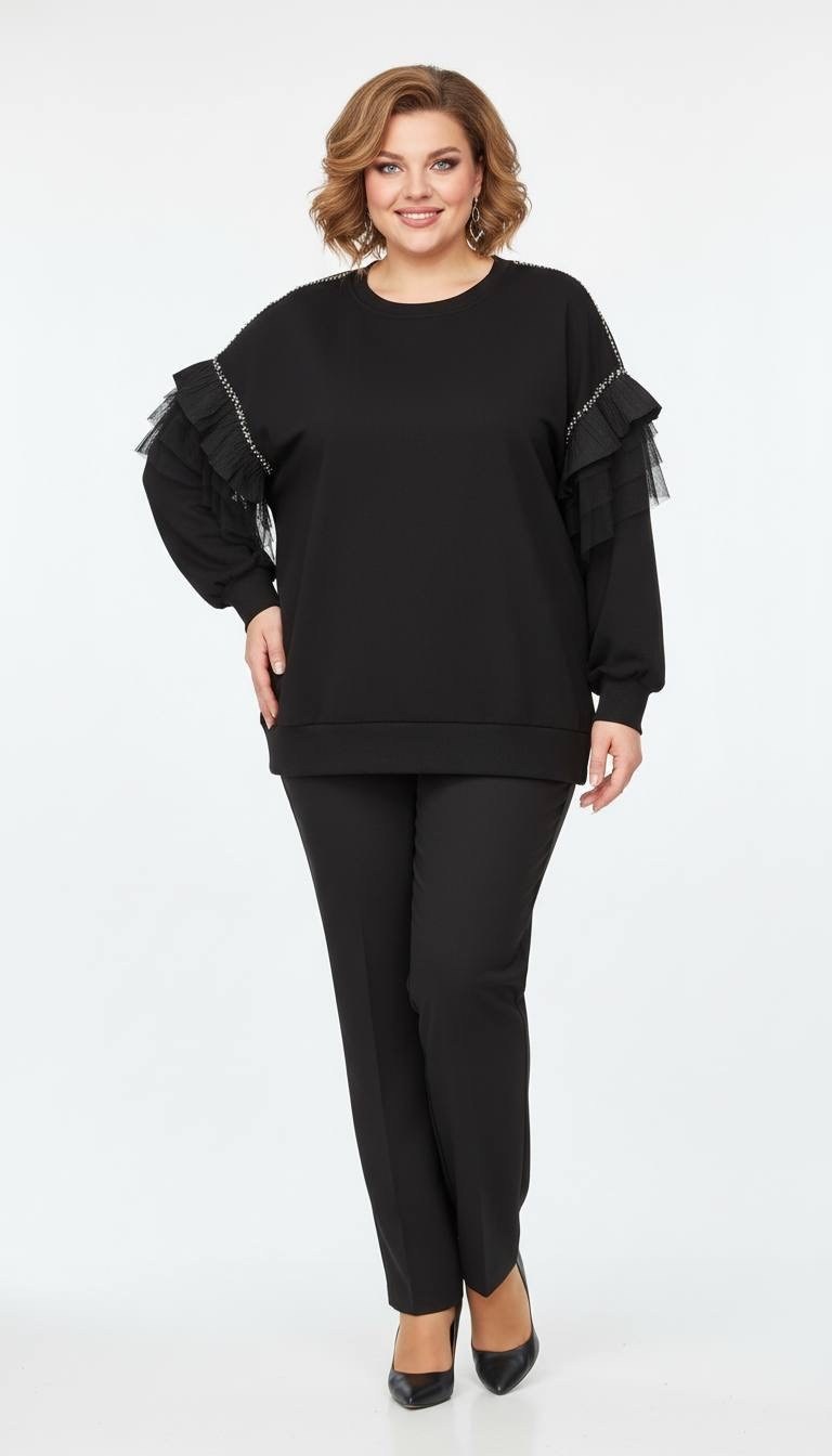 джемпер jurimex,джемпер свободного кроя,кофта женская,джемпер,костюм jurimex