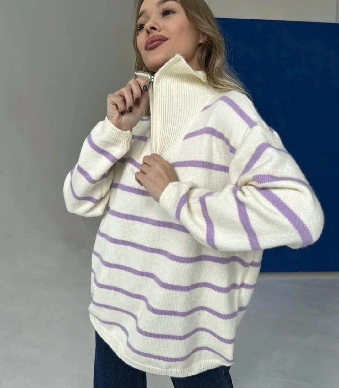 свитер женский,женская кофта,джемпер женский,свитер в полоску,бомбовый свитер женский