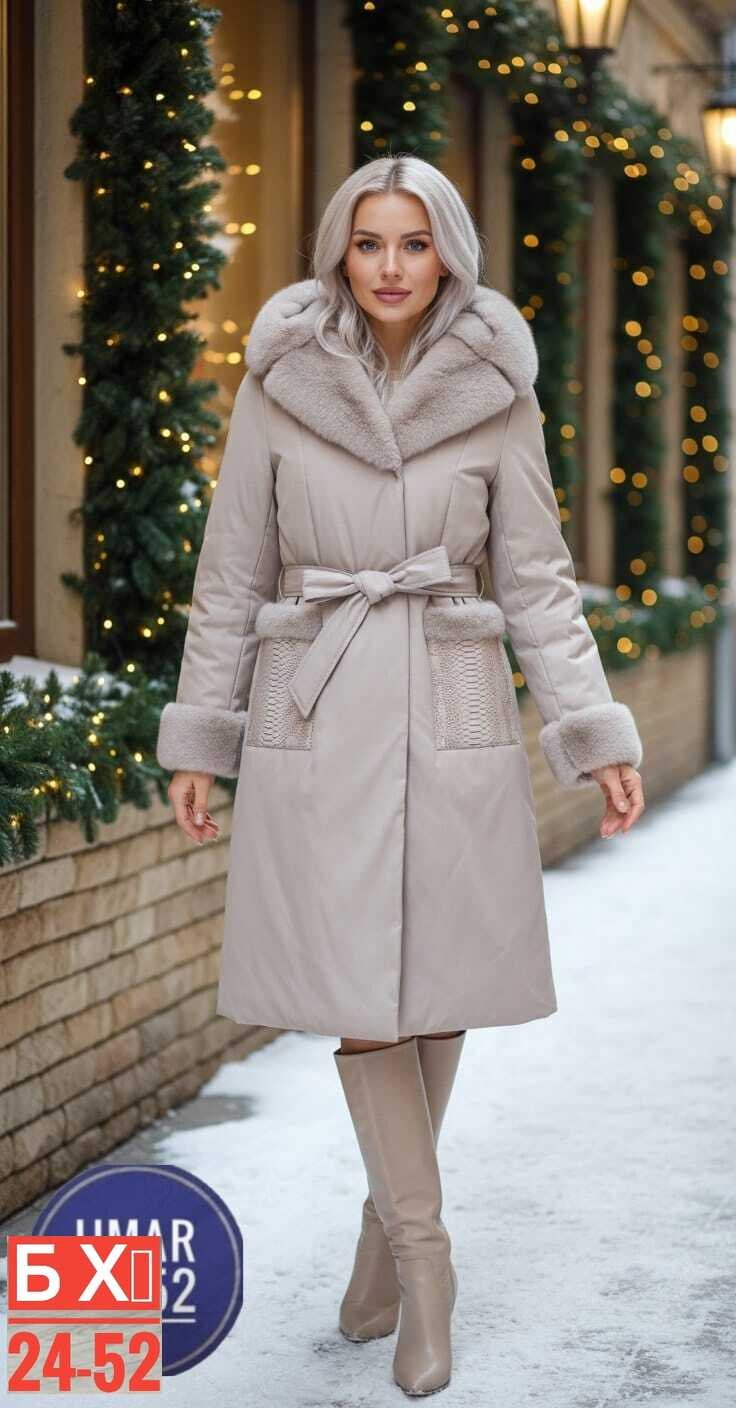 длинное зимнее пальто с мехом норки bomfurs,пальто женское зимнее с норкой натуральной люкс класса,зимнее пальто с меховым воротником,пальто женское,зимнее пальто