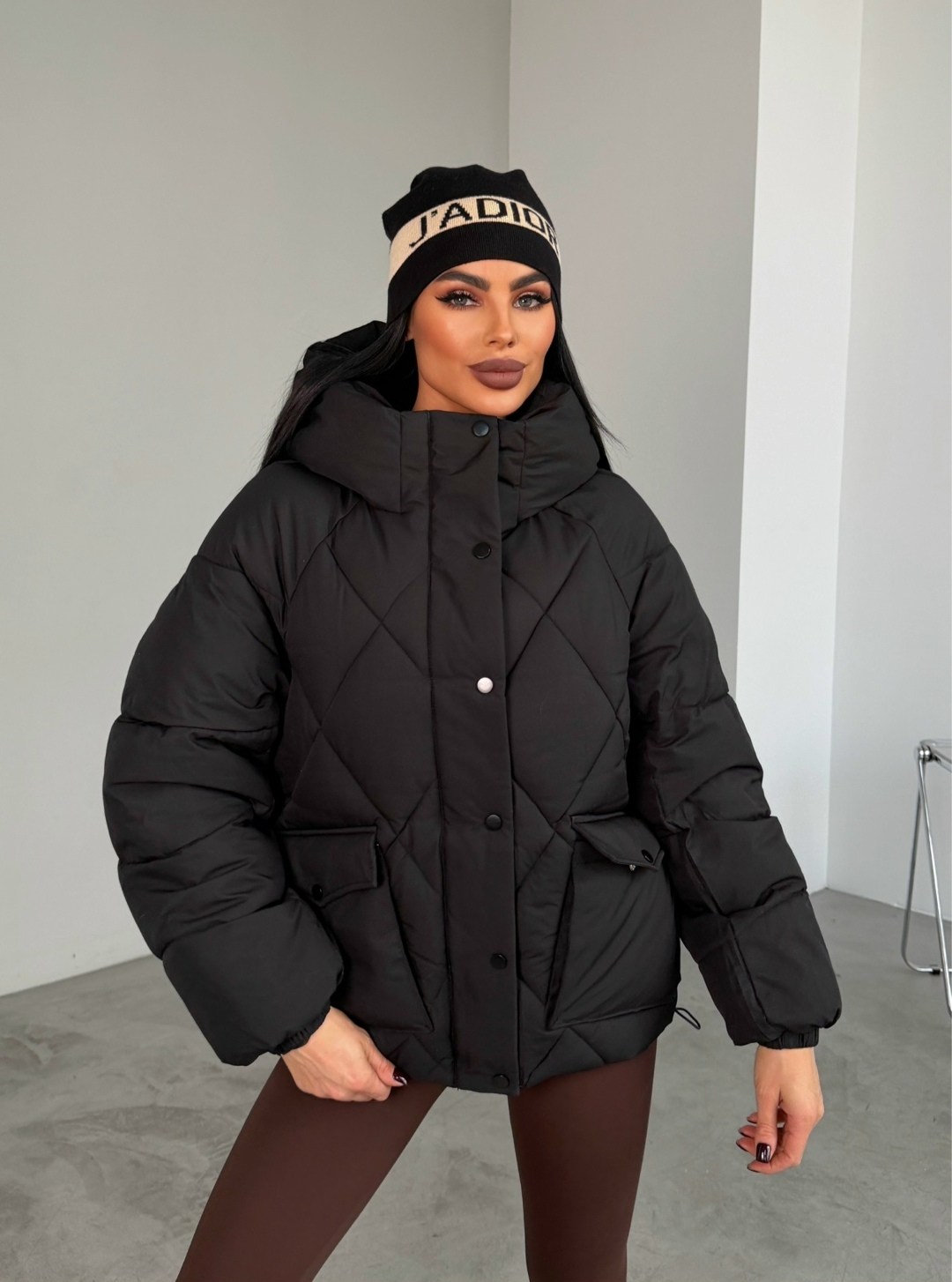 демисезонная куртка,куртка женская,куртка женская голубая,куртка зимняя оверсайз с капюшоном by button,куртка оверсайз