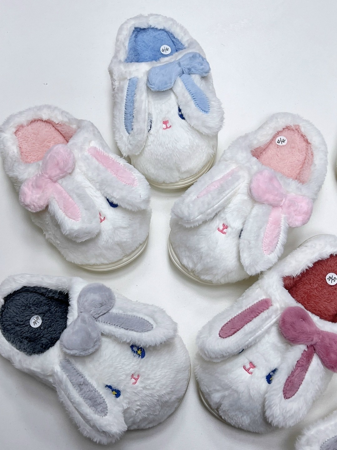 тапки кролики,домашние тапочки,тапочки плюшевые,тапочки домашние женские,тапочки милые