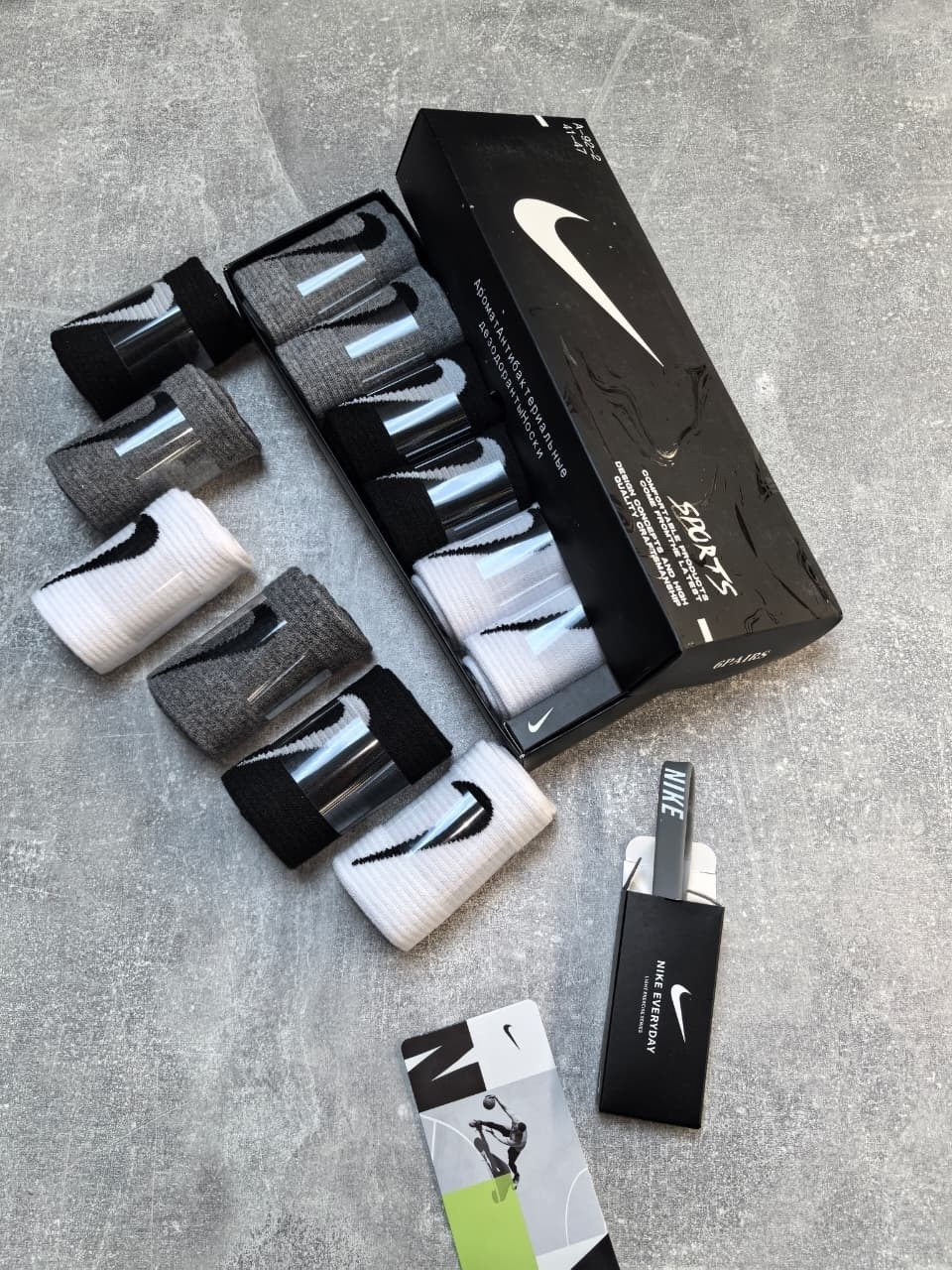 мужские носки nike,носки набор в коробке высокие nike,носки nike,носки набор в коробке высокие nike носки найк,носки nike высокие