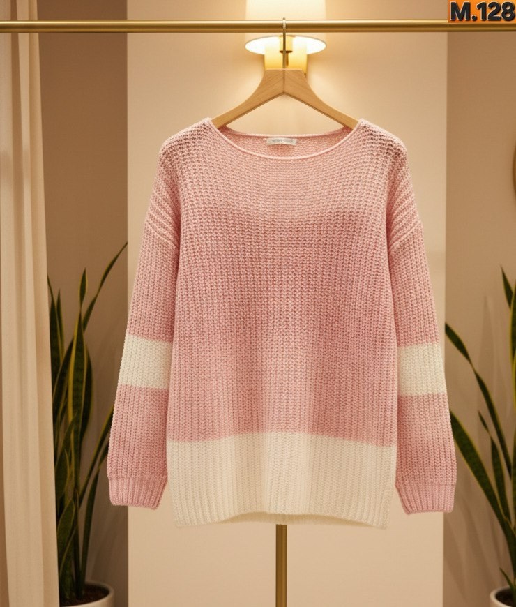 джемпер оверсайз,джемпер оверсайз в полоску,свитер,свитера вязаные,джемпер в полоску