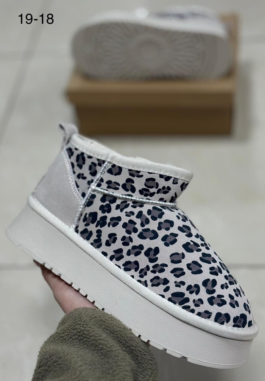 угги леопардовые женские зимние o`shade,,угги женские,угги леопардовые,угги