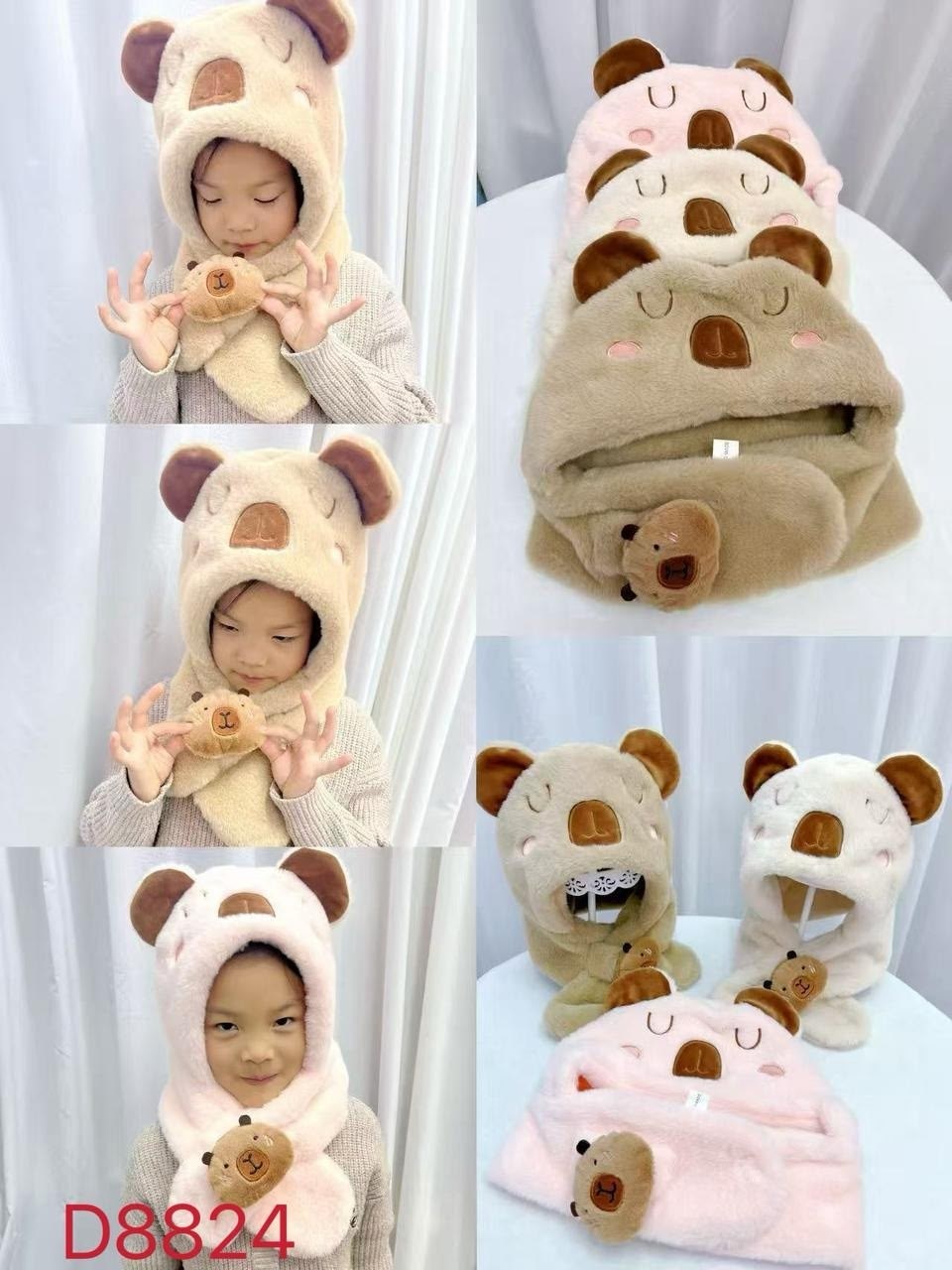 плюшевые варежки,шапка шарф перчатки,плюшевые перчатки,плюшевая шапка,шарф с капюшоном