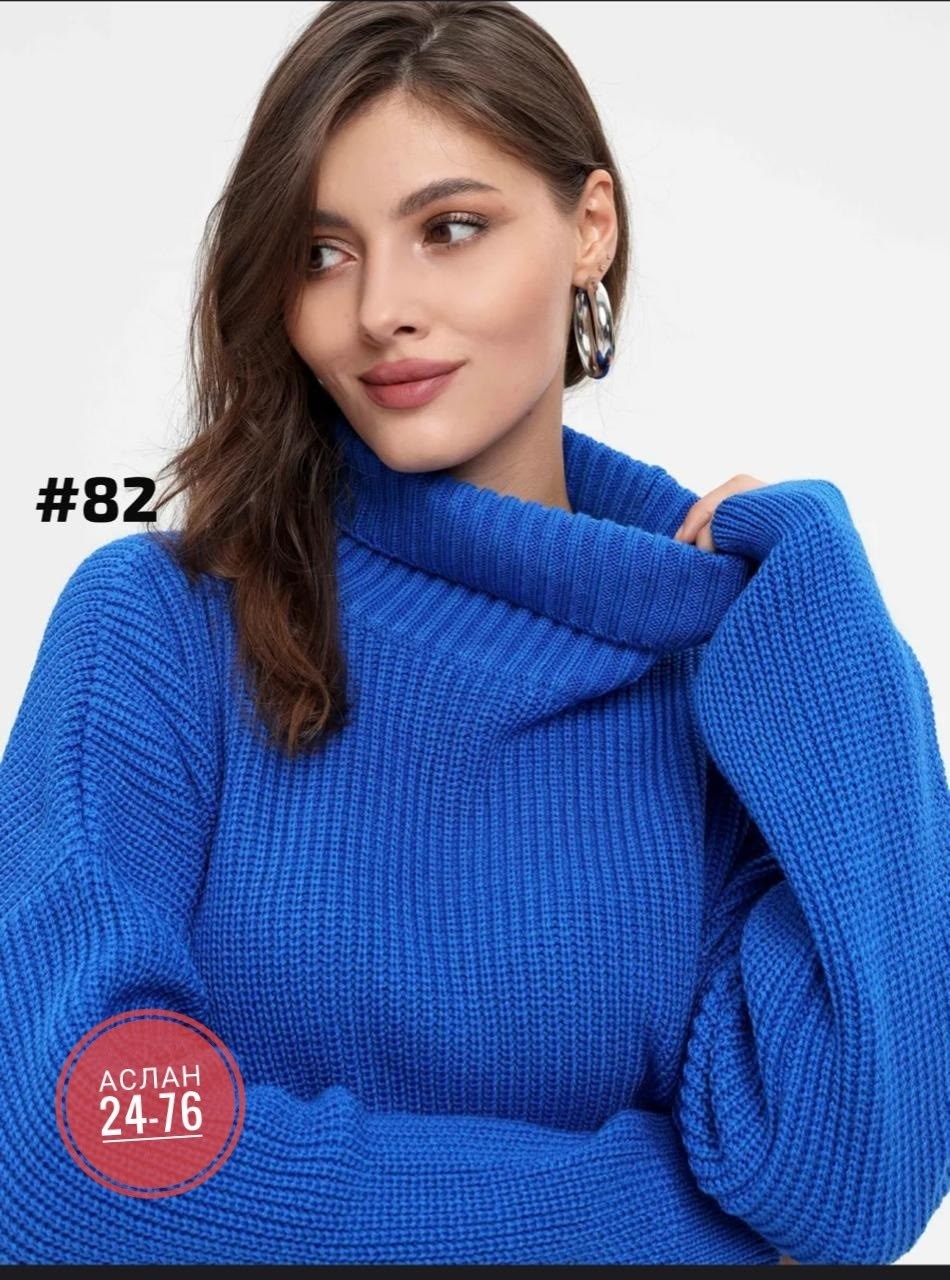 свитер вязаный с горлом оверсайз,свитер оверсайз вязаный с горлом укороченный hs fashion,свитер женский,свитер вязаный оверсайз с горлом теплый,свитер вязаный оверсайз