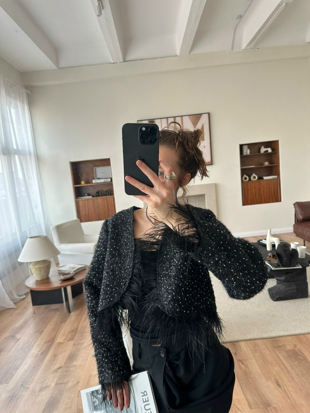 женская твидовая куртка,женская твидовая куртка с блестками,женское твидовое пальто с блестками,куртка с блестками,твидовая куртка