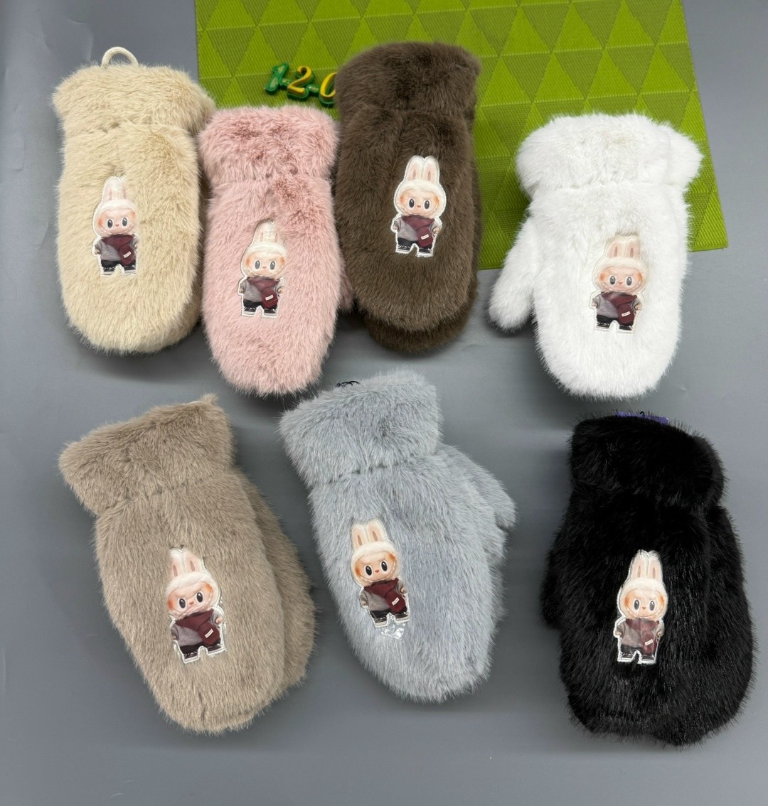 детские варежки,плюшевые варежки,варежки мишки,мягкие варежки,варежки для детей