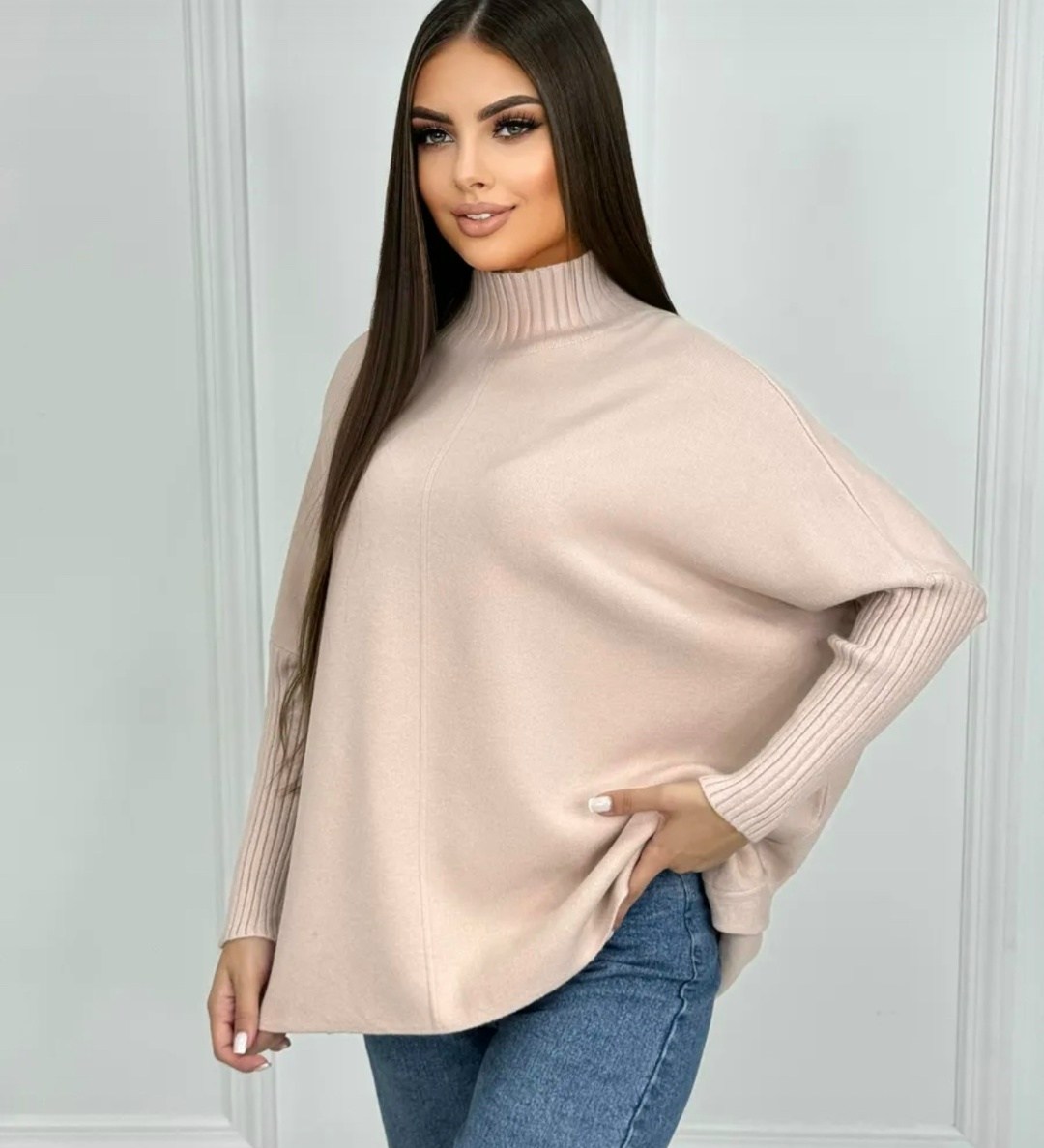 джемпер оверсайз,женские джемпера,джемпер с горлом,свитер женский кофта,красивая кофта