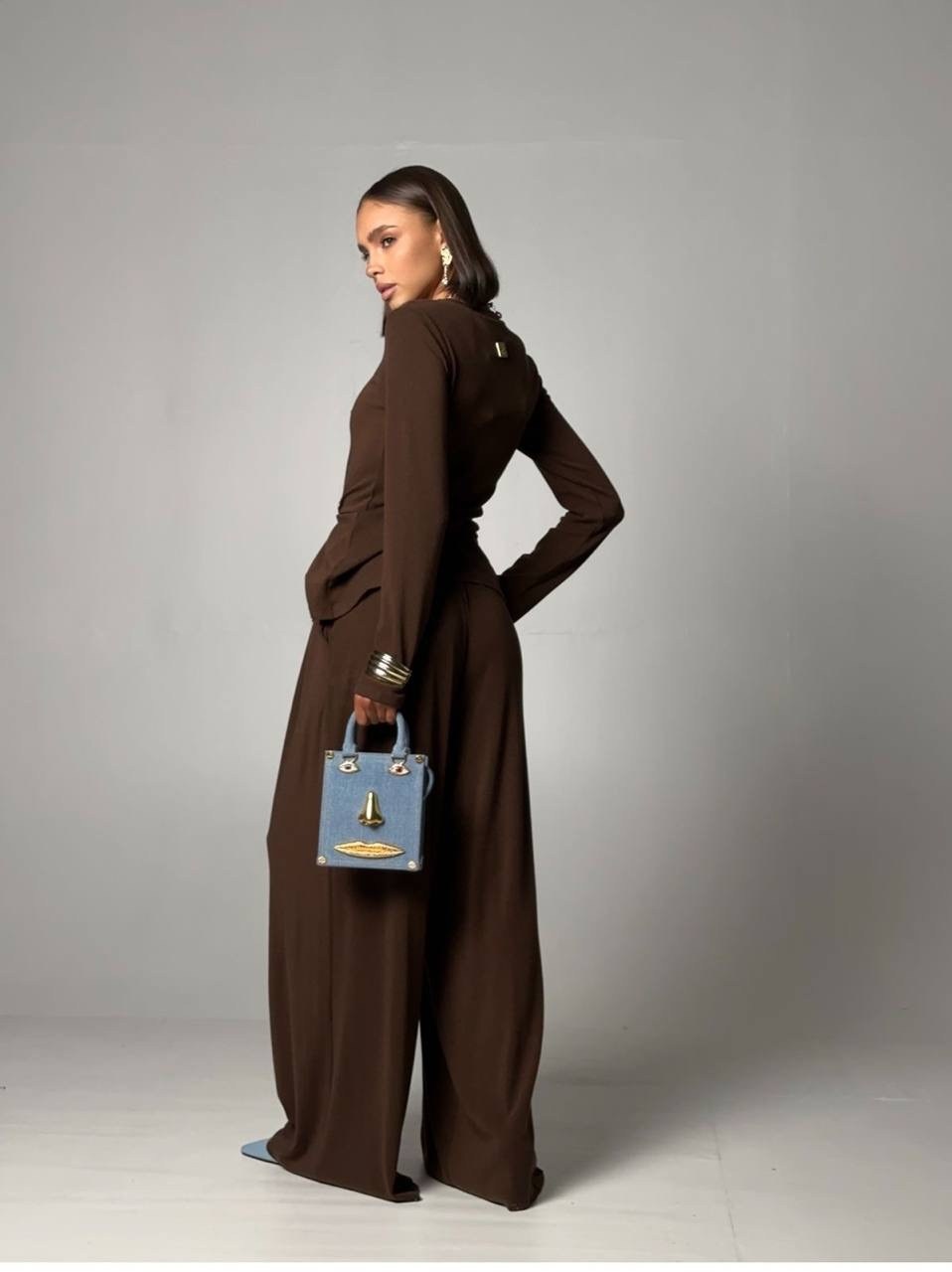 костюм с брюками палаццо,женский костюм с брюками палаццо,брючные женские костюмы,женский костюм с брюками,костюм трикотажный