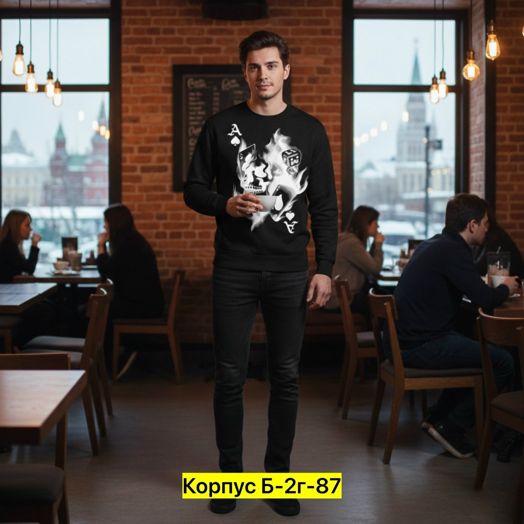 классический свитшот,мужские свитшоты,толстовки свитшот,свитшот с принтом,мужской классический свитшот