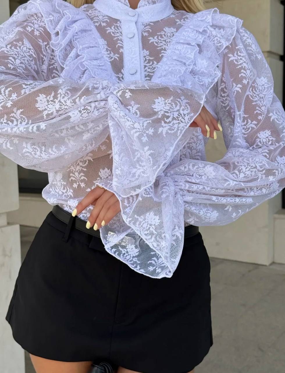 стильная блузка,кружевная блузка нарядная disorelle,шикарная блузка,элегантная женская блузка,нарядная блузка