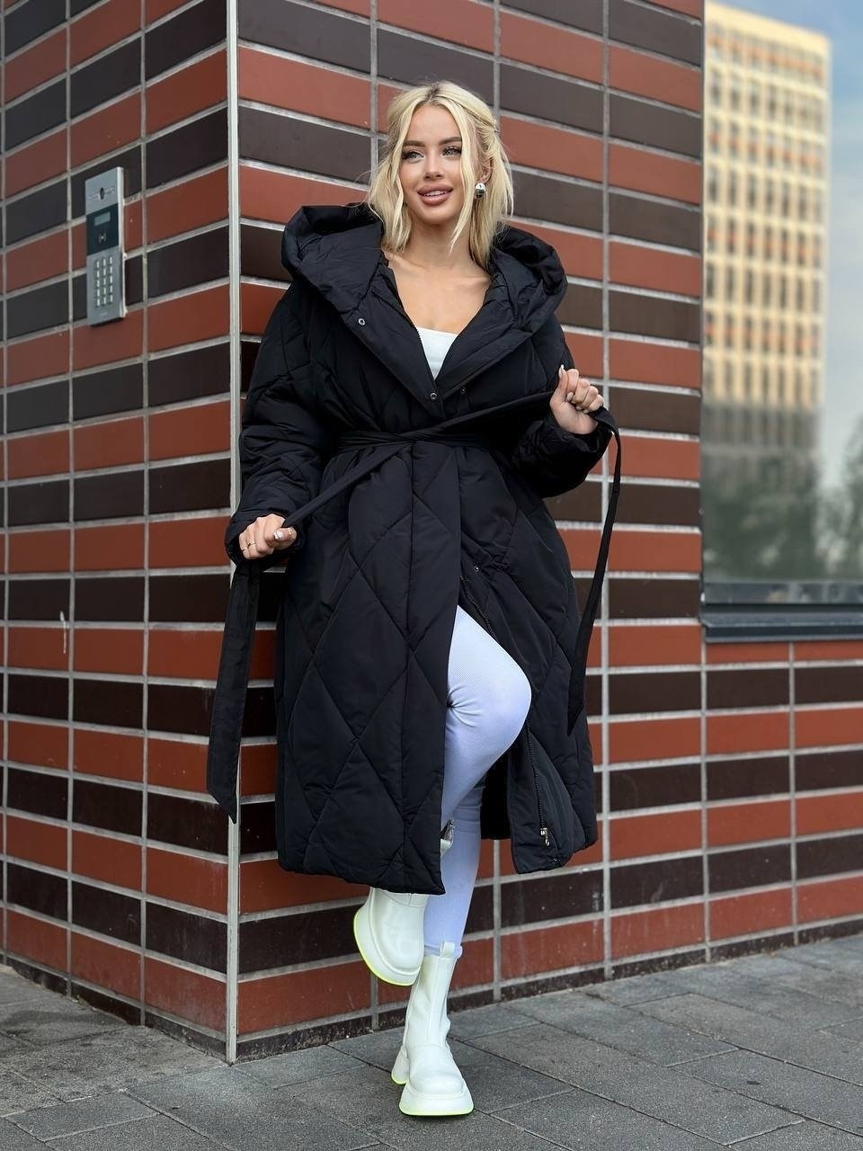 демисезонный пуховик,удлиненный пуховик,куртка удлиненная,пальто на синтепоне,куртка удлиненная с поясом