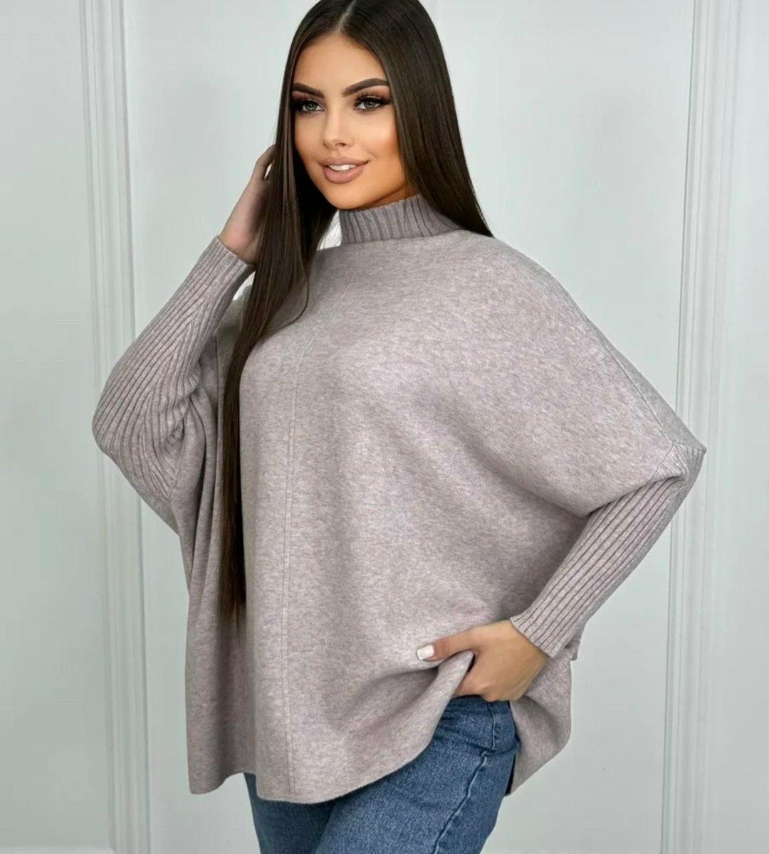 джемпер оверсайз,женские джемпера,джемпер с горлом,свитер женский кофта,красивая кофта