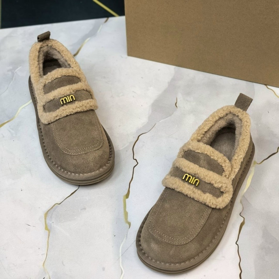 , женская,теплая ,лоферы с мехом,зимняя