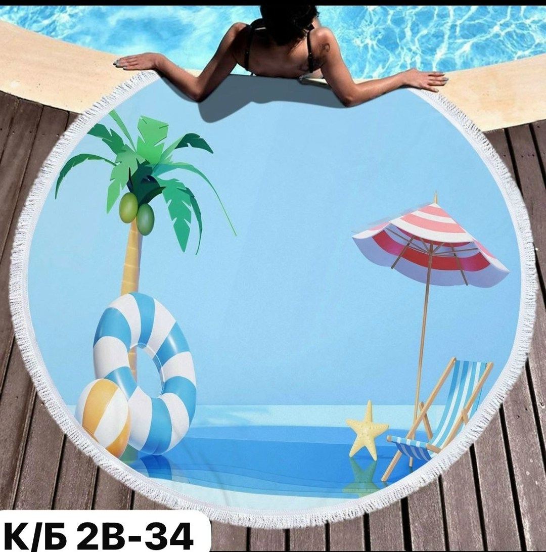 пляжное полотенце из микрофибры,пляжное круглое полотенце,пляжное полотенце,пляжное полотенце с принтом,пляжный коврик