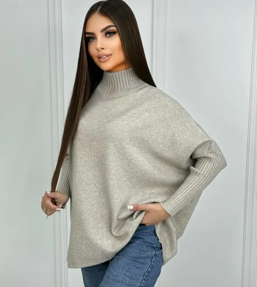 джемпер оверсайз,женские джемпера,джемпер с горлом,свитер женский кофта,красивая кофта