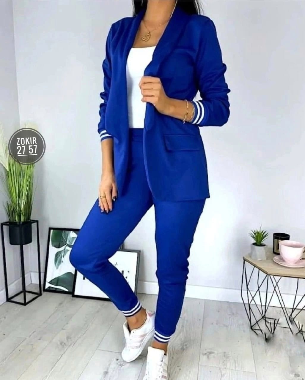костюм женский брючный,брючный костюм,повседневный костюм,костюм женский брючный синий,женские костюмы