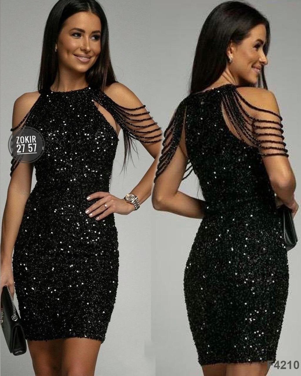 вечернее платье с паетками,сексуальное платье с открытыми плечами и пайетками,платье с пайетками женское,вечерние платья,женское короткое вечернее платье с открытыми плечами и бусинами