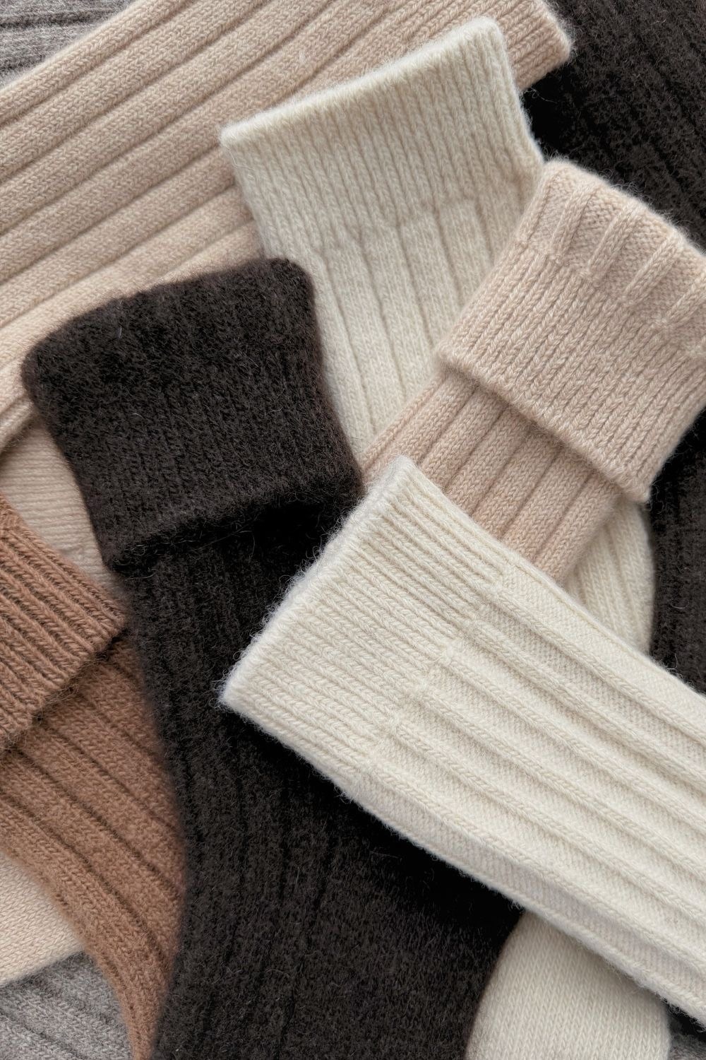 вязаные носки,гольфы вязаные теплые до колена happyfox,теплые носки,шерстяные носочки,серые вязаные носки