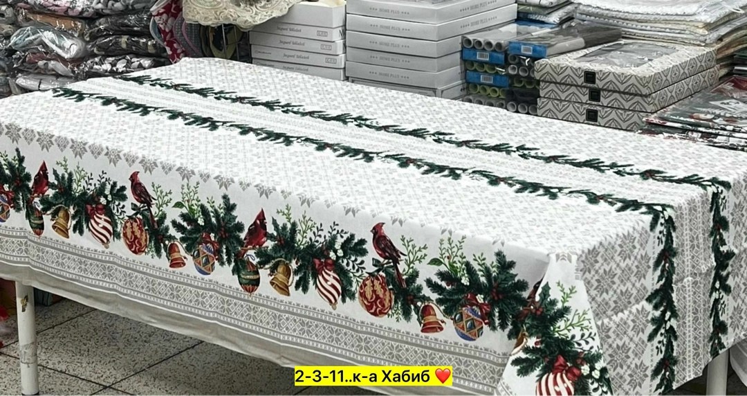 ткань рогожка новогодние приключения 100*150см,скатерть новогодняя,скатерть новогодняя лен,скатерть,скатерть лён