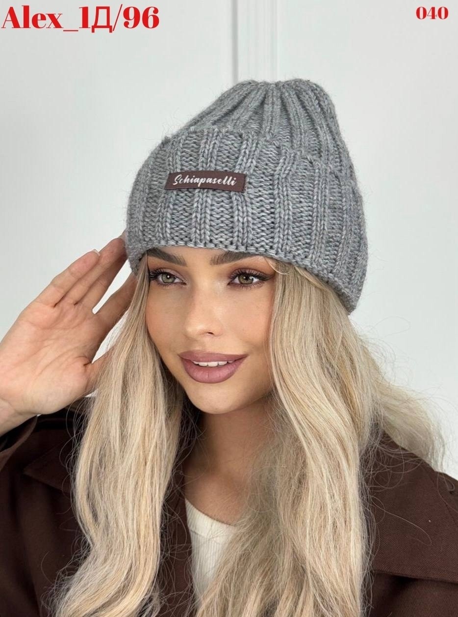 шапка женская на флисе,шапка женская с отворотом,шапка с отворотом теплая,женская шапка,шапка вязаная