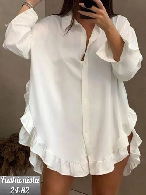 элегантная женская рубашка,рубашка платья,повседневная рубашка,рубашка женская,блузка с оборками