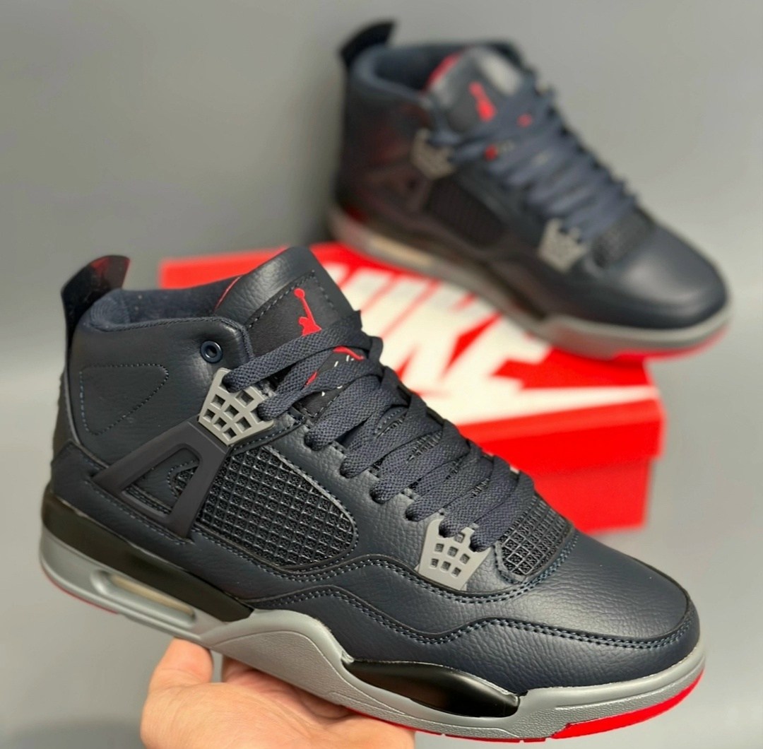 nike air jordan 4,nike air jordan 4 retro,air jordan 4,кроссовки air jordan 4 winterized loyal blue.,air jordan 4 winterized