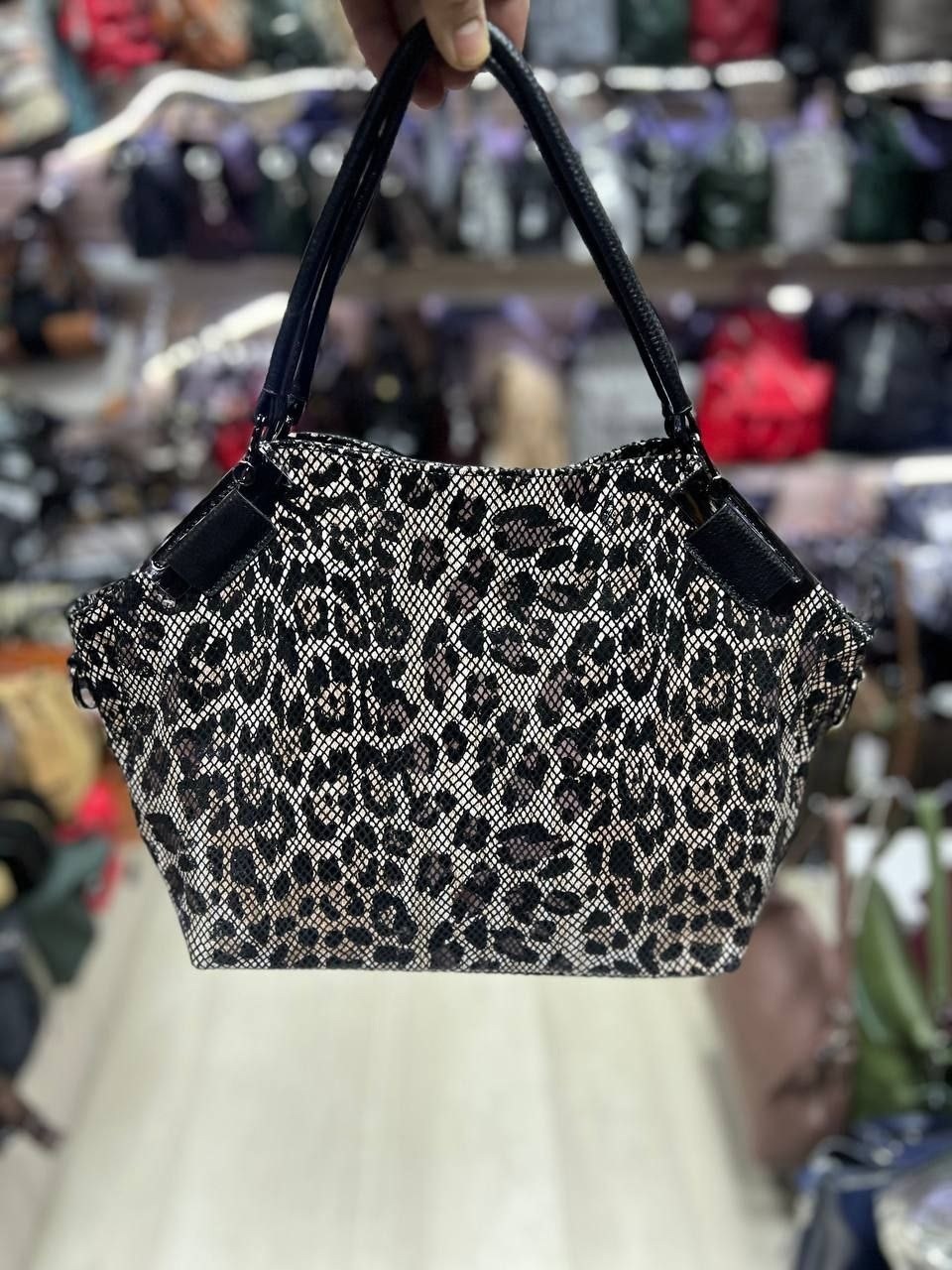 сумка,женская сумка,женская сумка из натуральной кожи polina eiterou 9258 леопардовая,сумочка,сумки женская кожаная