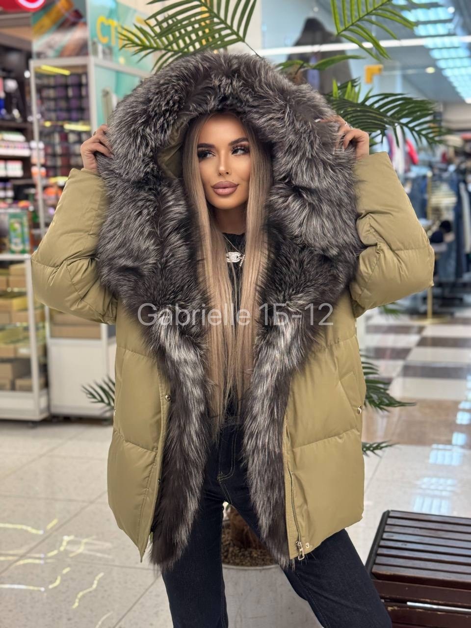 пуховик с натуральным мехом,пуховик с мехом,женский пуховик с натуральным мехом,пуховик,пуховик с лисой