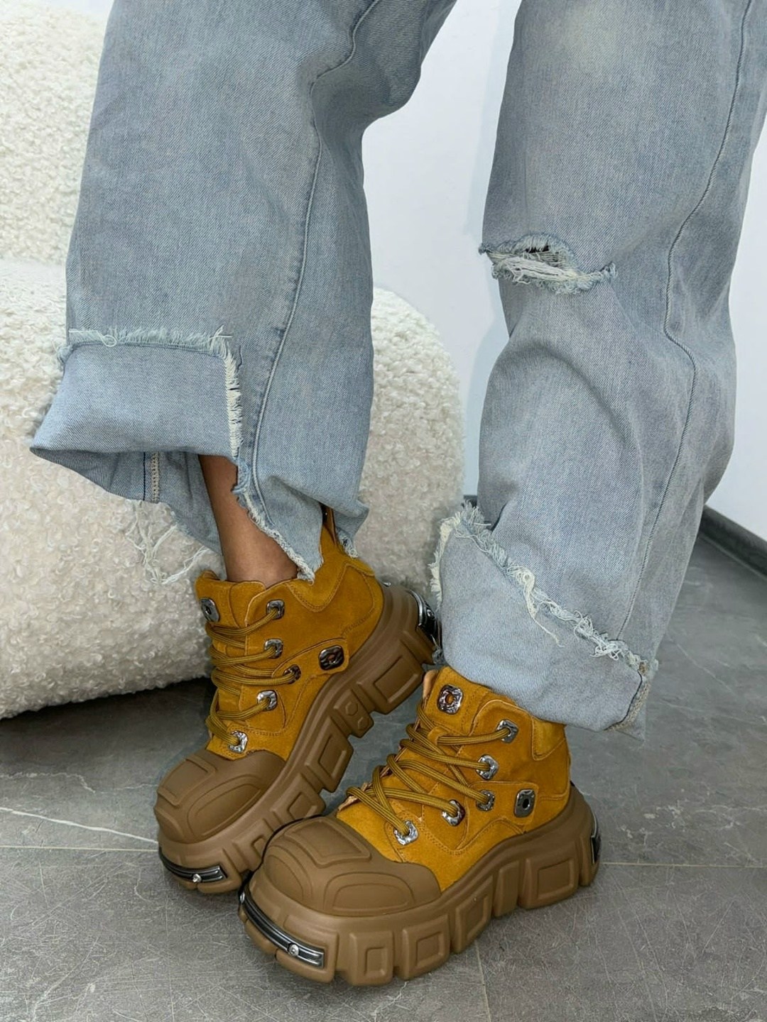 ботинки new rock массивные на высокой подошве,,кроссовки женские balenciaga, на платформе,ботинки нью рок