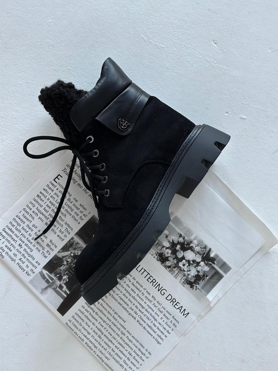 ,зимняя женская ,женские ботинки,женские зимние ботинки,ботинки замшевые