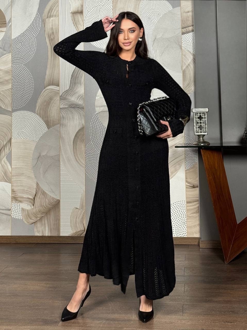 платье вязаное,платье,стильное платье,костюм с юбкой,трикотажное платье