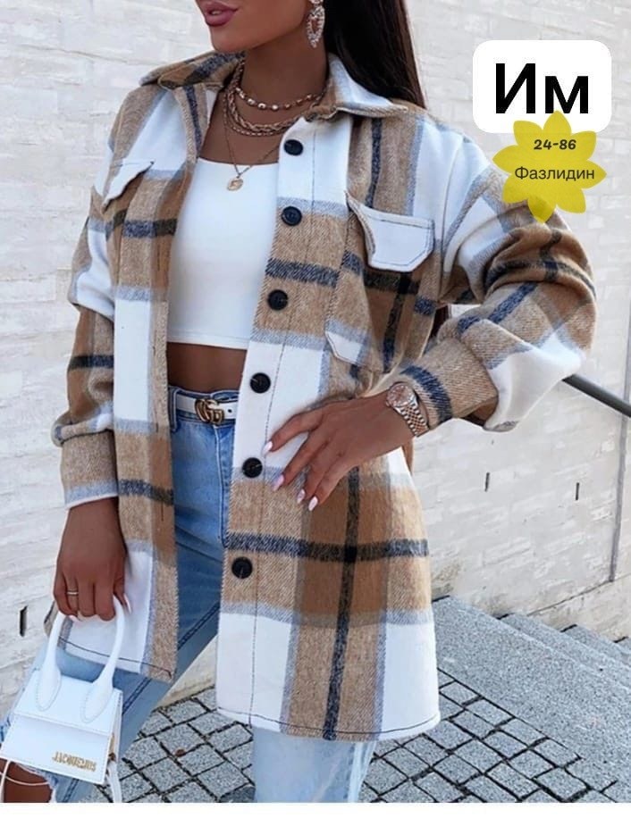 рубашка женская в клетку утепленная,рубашка оверсайз в клетку женская,клетчатая куртка,рубашка оверсайз в клетку теплая,женская рубашка теплая в клетку