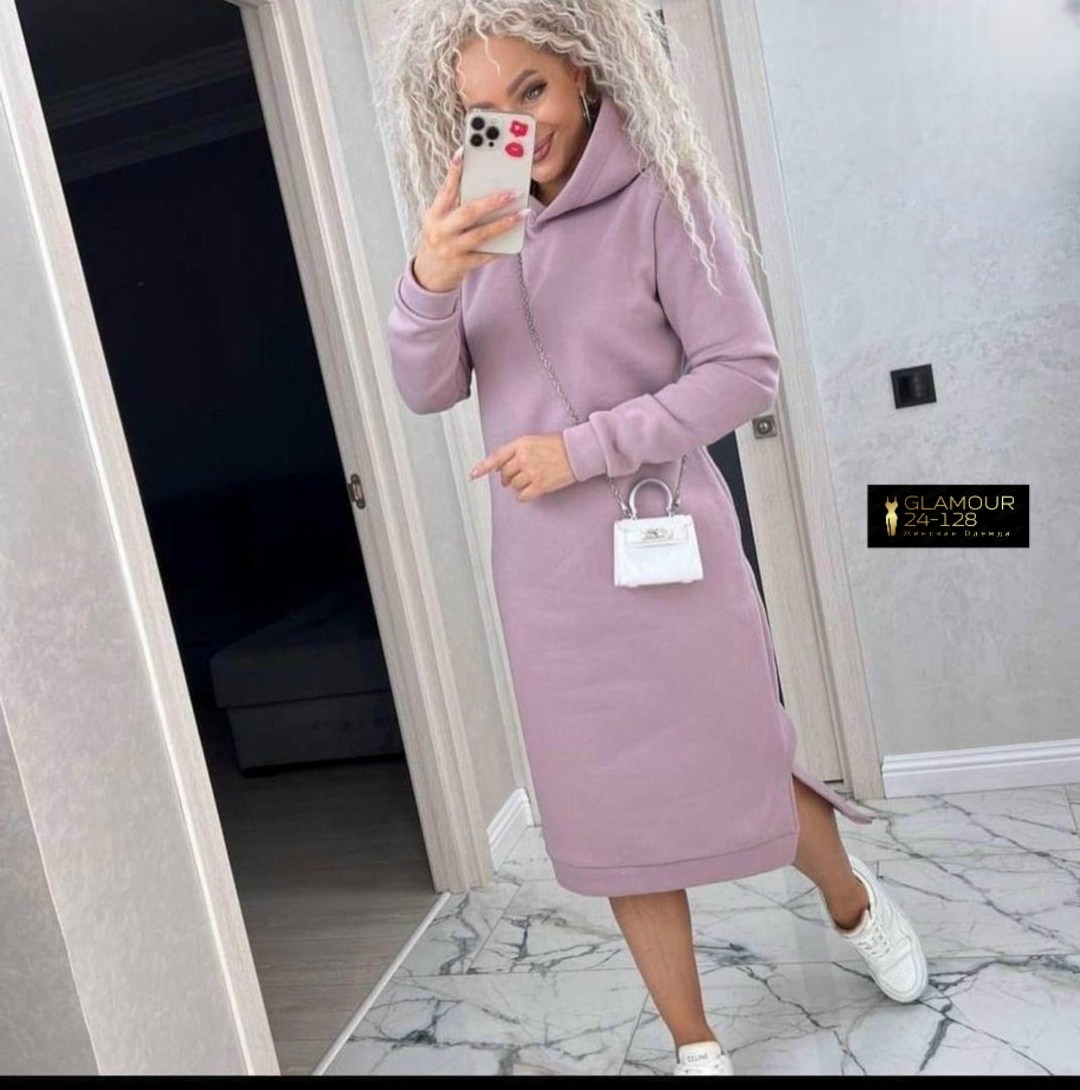 платье с капюшоном теплое,платье с капюшоном,платье на флисе,платье-худи,платье теплое