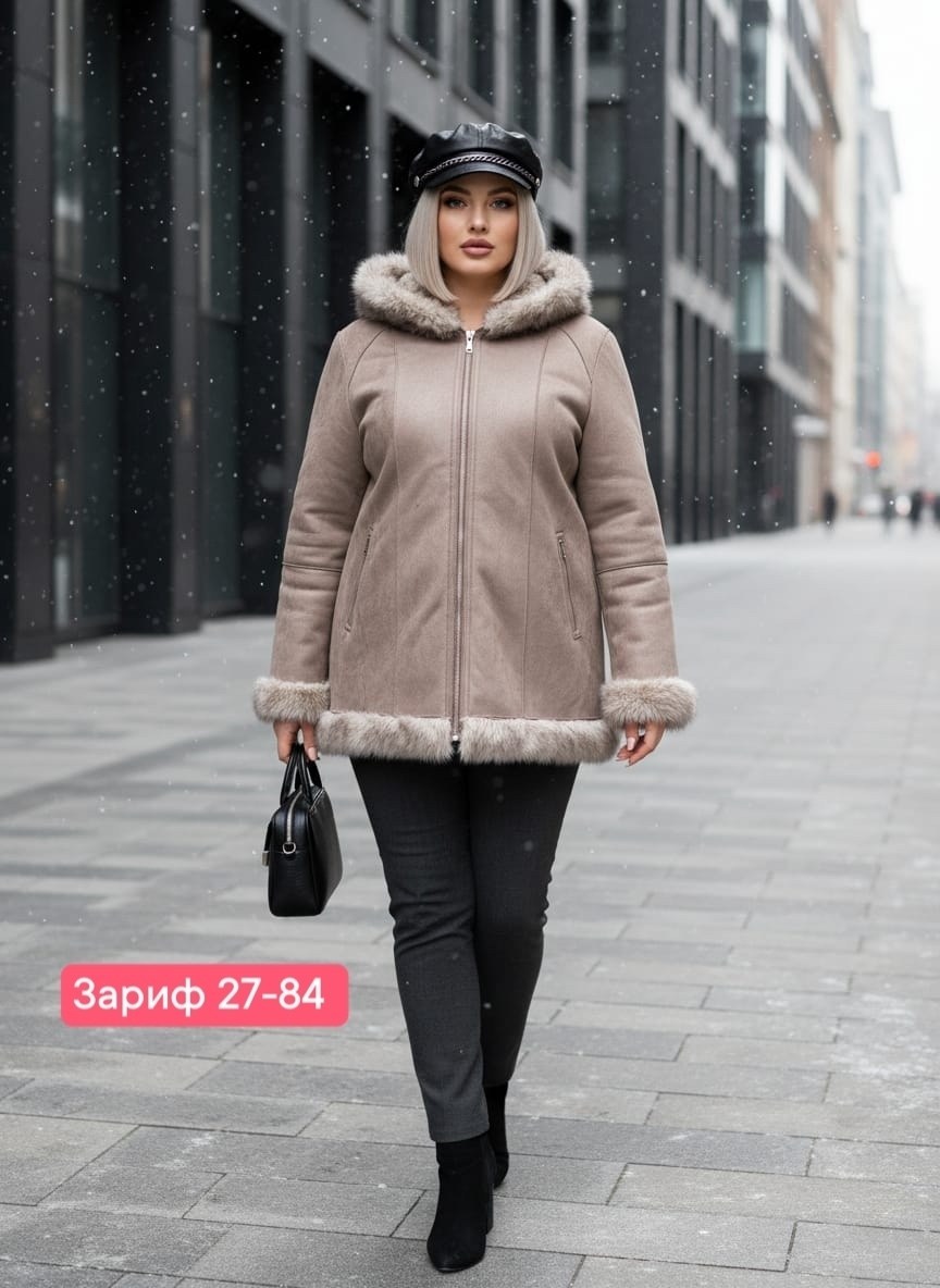 зимняя куртка дубленка с капюшоном dana zana,дубленка женская,дубленка зимняя,дубленка,дубленка искусственная