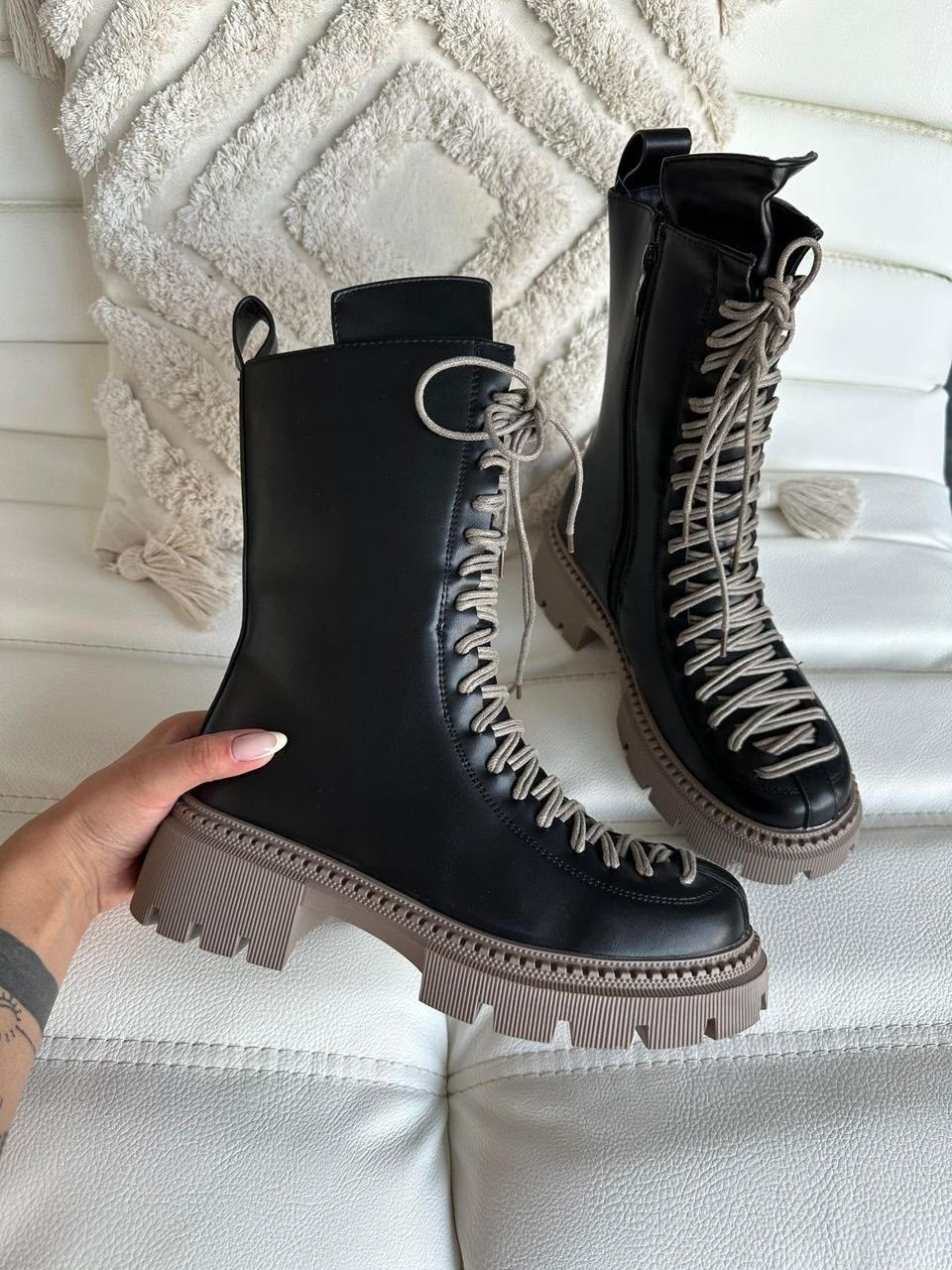 ботинки женские,,бежевые ботинки,зимняя  женская,демисезонная