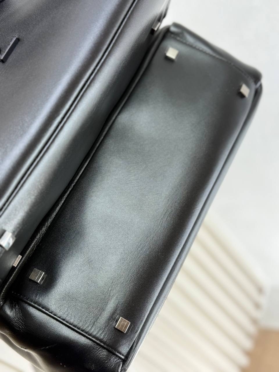 сумка yves saint laurent,кожаная сумка lux saint laurent,сумка тоут saint laurent ysl натуральная кожа,yves saint laurent женская чёрная сумка 39x23 см,сумка saint laurent из натуральной гладкой кожи