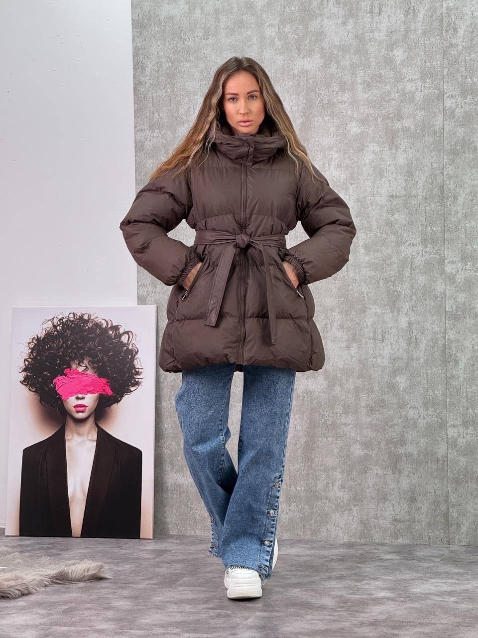 пуховик женский,куртка женская зимняя,женская куртка,куртка пуховик,куртка с поясом женская зимняя