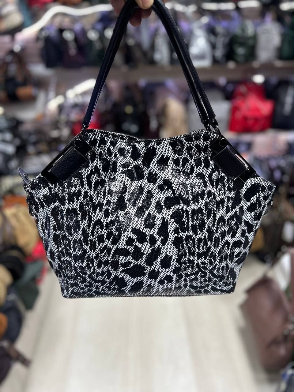 сумка,женская сумка,женская сумка из натуральной кожи polina eiterou 9258 леопардовая,сумочка,сумки женская кожаная