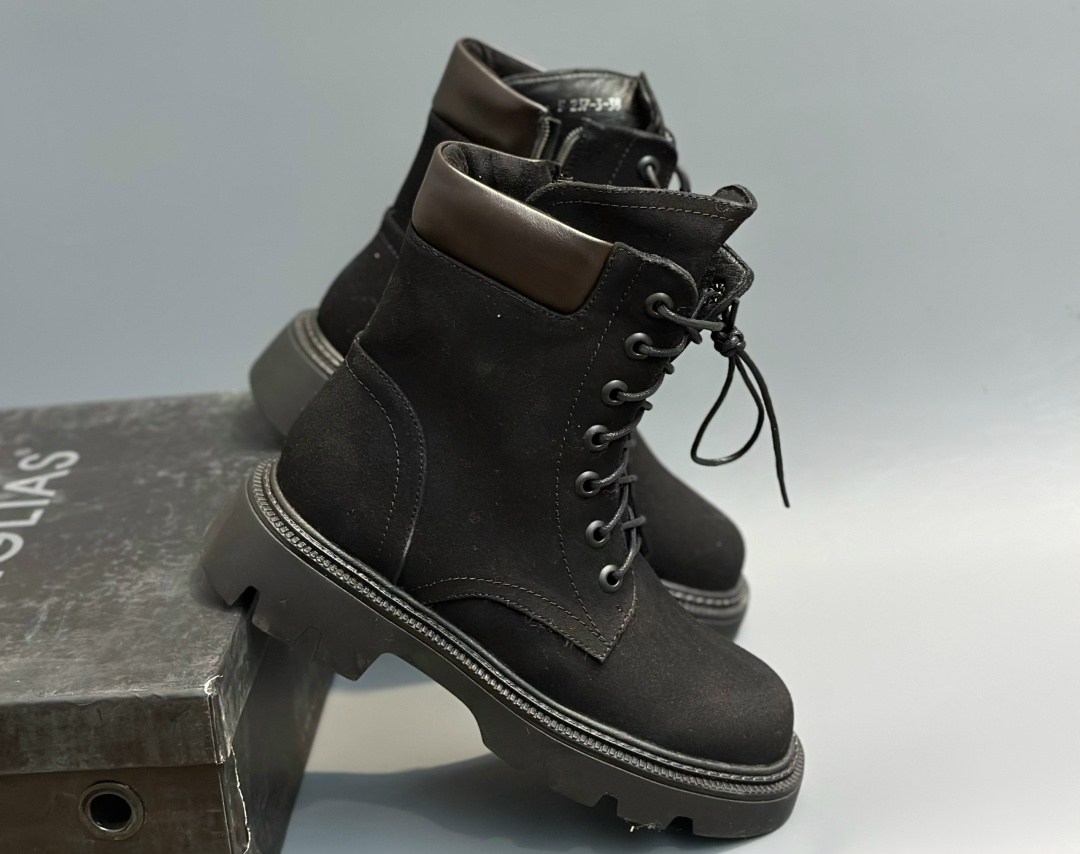 ботинки женские,зимняя женская ,ботинки женские зимние,,ботинки зимние берцы мартинсы гриндерсы кожаные eldiamo 283081234